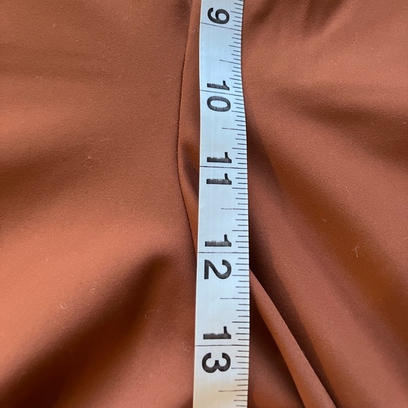 Athleta The Stellar Skinny Trouser Sz 22 Burnt Orange Casual Pull On Pocket - Picture 6 of 7